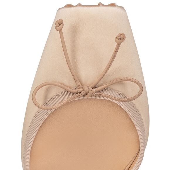 Christian Louboutin Cassia Lace Up 100 Blush Nude Tie Ballet Sandal Heel Pump 40 - Picture 8 of 15
